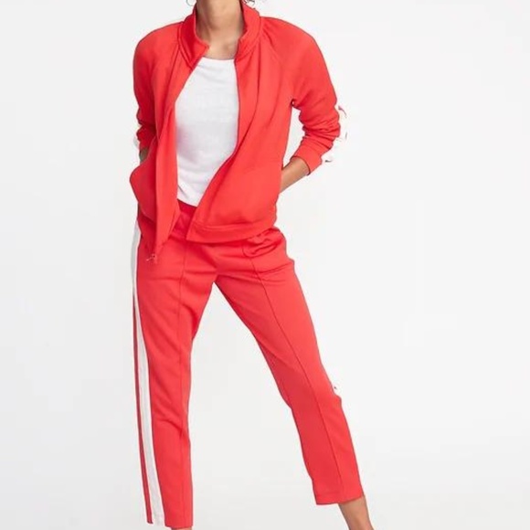 Old Navy Sleeve-Stripe Track Jacket for Women - Picture 4 of 6